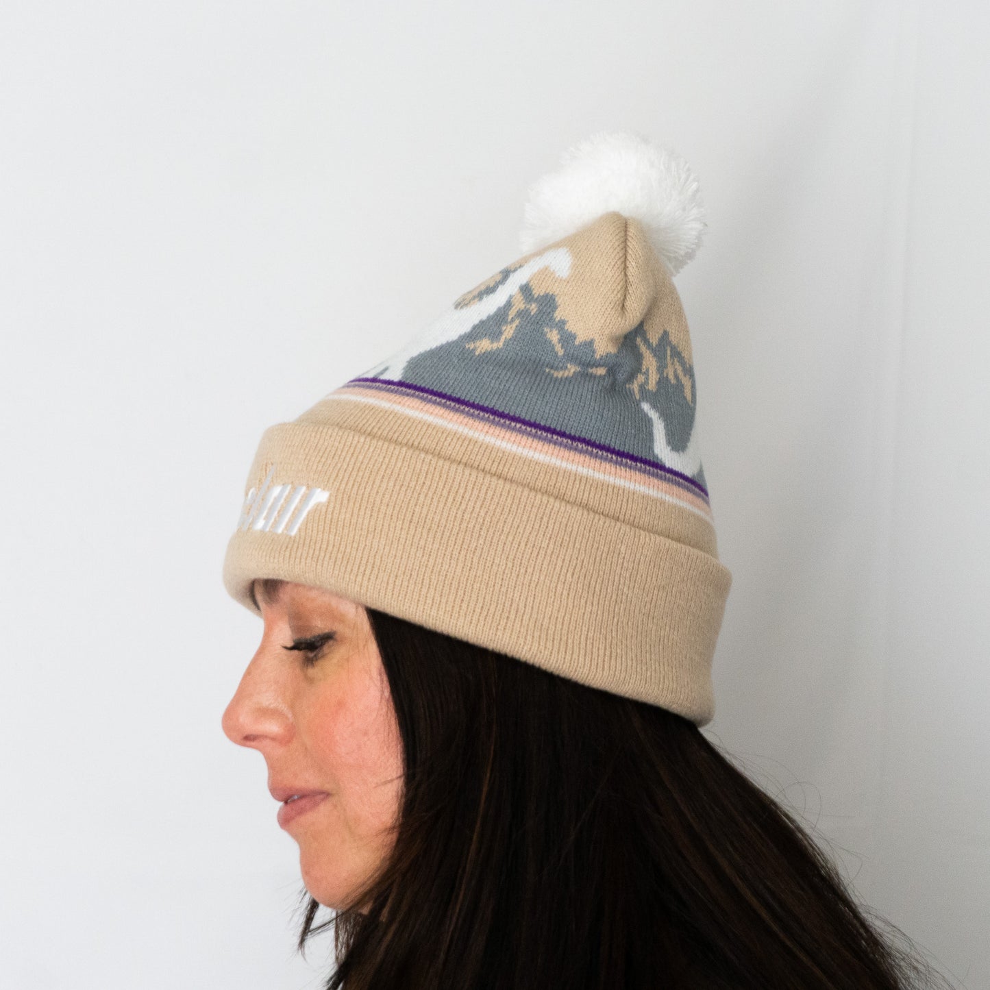 Sinclair Mountain Pom Beanie