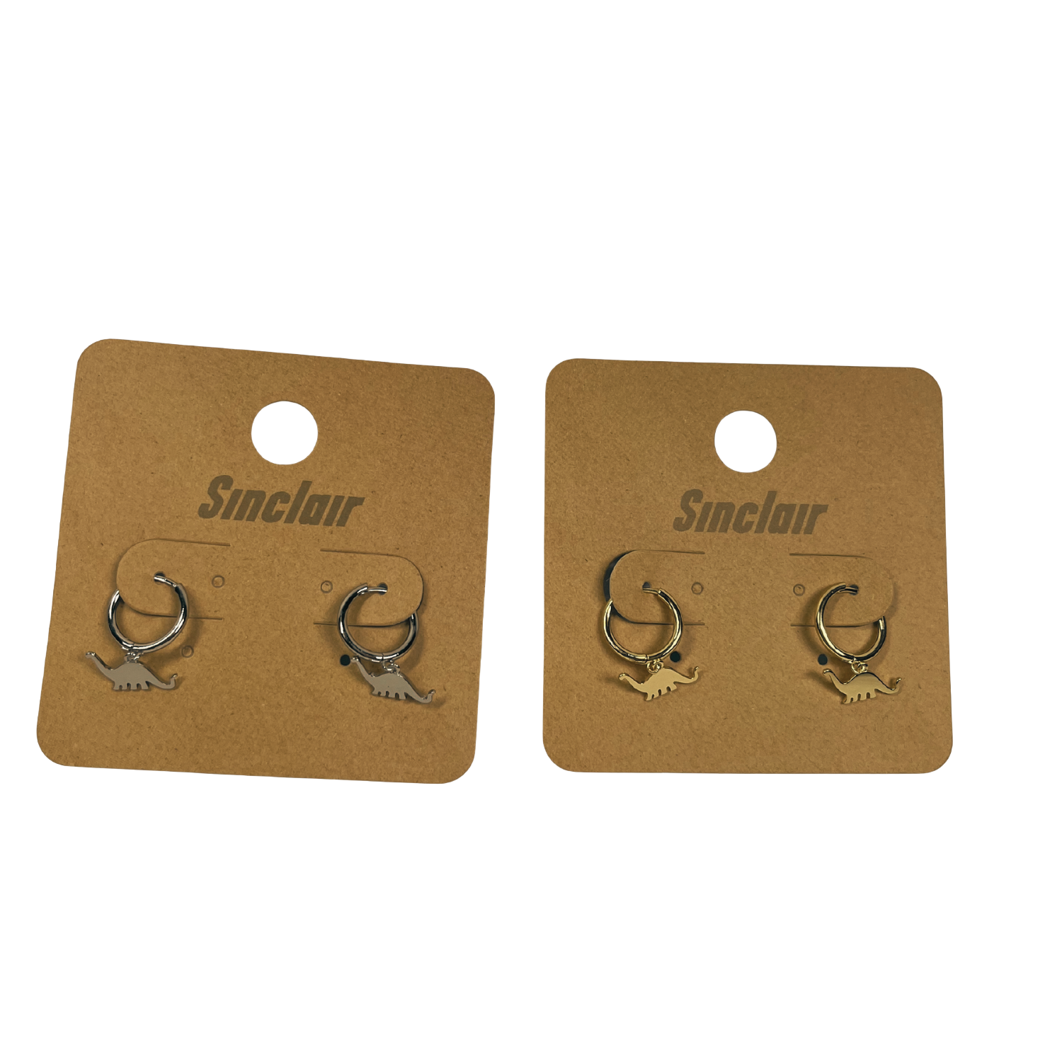 DINO Dangle Hoop Earrings