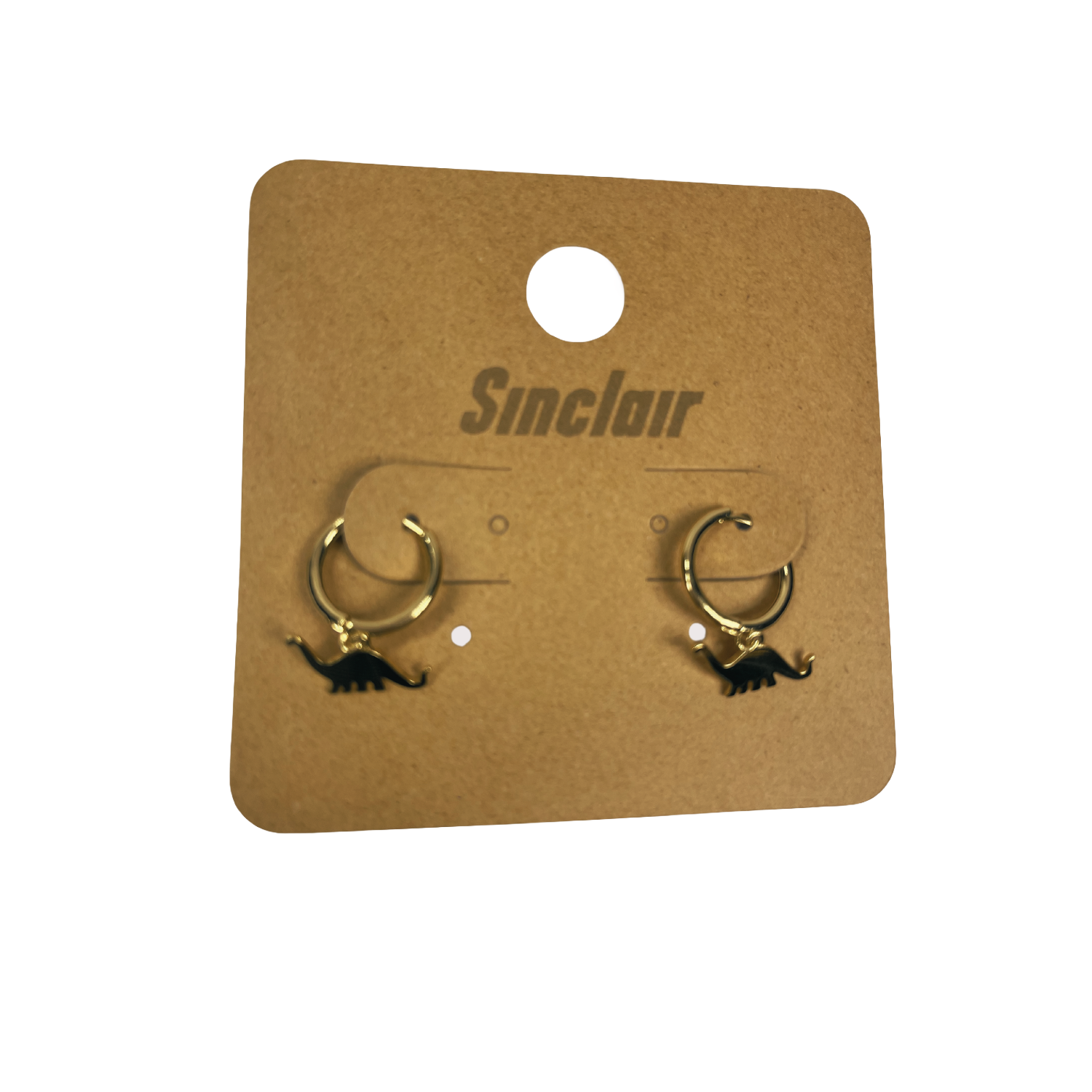 DINO Dangle Hoop Earrings